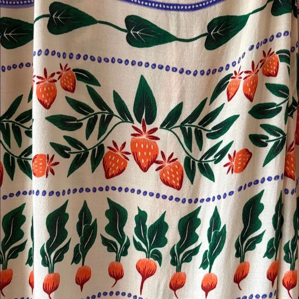 FARM Rio  V-neck Kaftan Maxi Cut out Dress - Picture 6 of 8